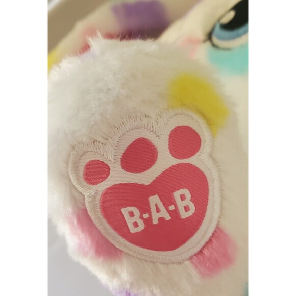 Build A Bear Spotty Dotty Bunny Rabbit 16" White Polka Dot Plush BAB Easter EUC - Picture 6 of 8